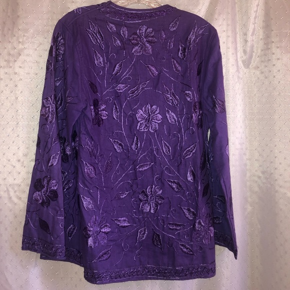 Standout embroidered jacket by Sciloppi. Size 14 - Picture 2 of 4